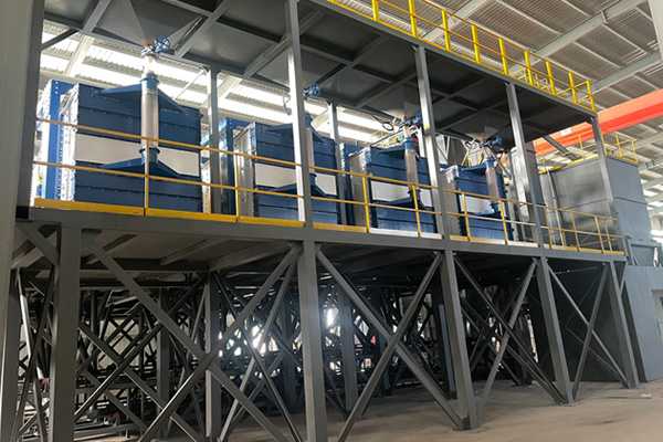 方形摇摆筛在配套生产线中的应用