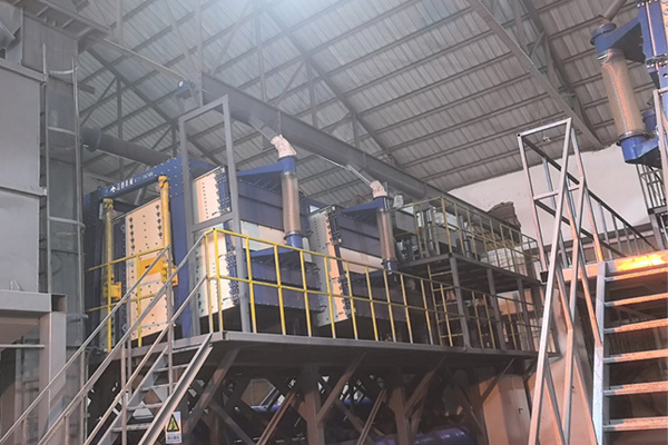 方形摇摆筛重塑筛分生产线